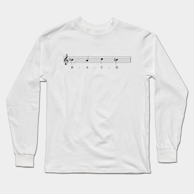 bach motif Long Sleeve T-Shirt by lukelux